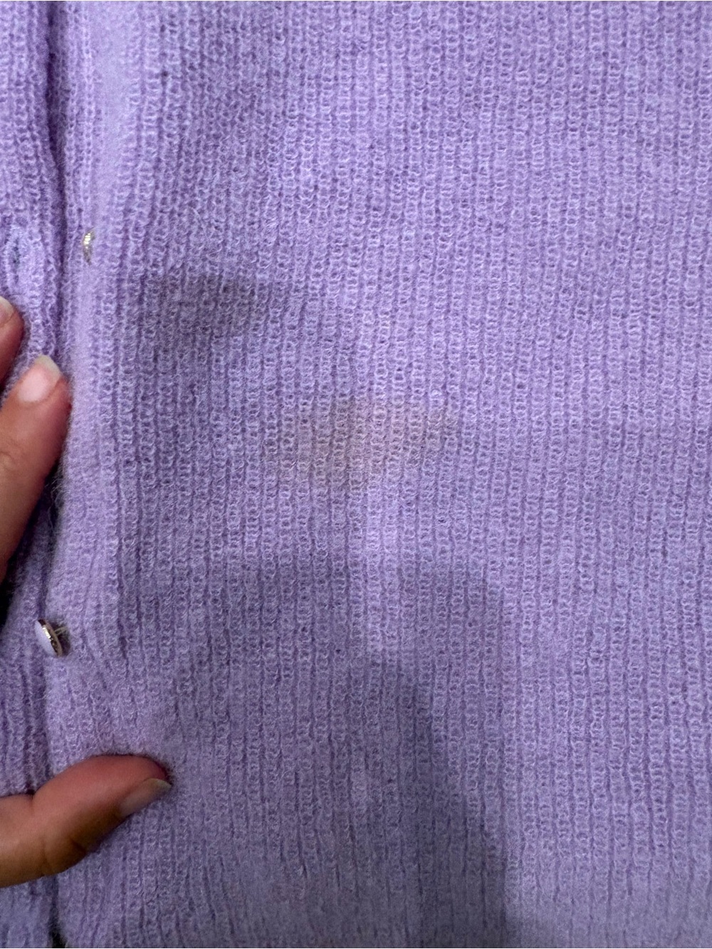 Sezane V-Neck Knit Cardigan Sweater - Picture 6 of 6